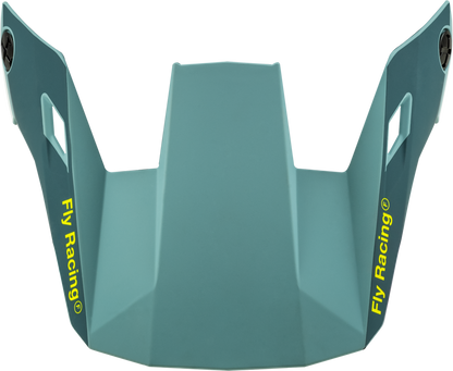 Rayce Helmet Visor Matte Blue Stone/Hi Vis Xl 2x