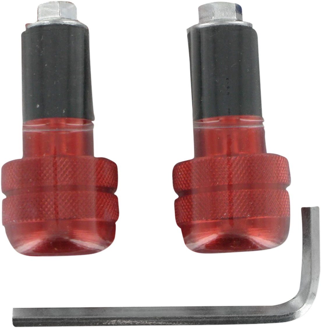 K&S TECHNOLOGIES Anti-Vibration Handlebar End - Red 15-6006