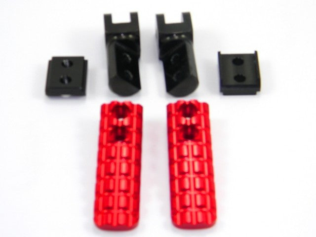 DBK Special Parts (Ducabike) Adjustable Passenger 'Solid' Footpegs for Ducati
