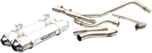 TRINITY RACING Dual Exhaust - Aluminum TR-4112D