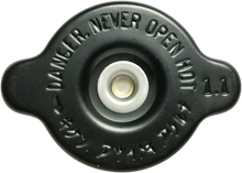 K&S TECHNOLOGIES Standard-Pressure Radiator Cap - Black - 16 PSI 58-1001BK