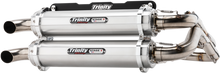 TRINITY RACING Dual Exhaust - Aluminum TR-4166D