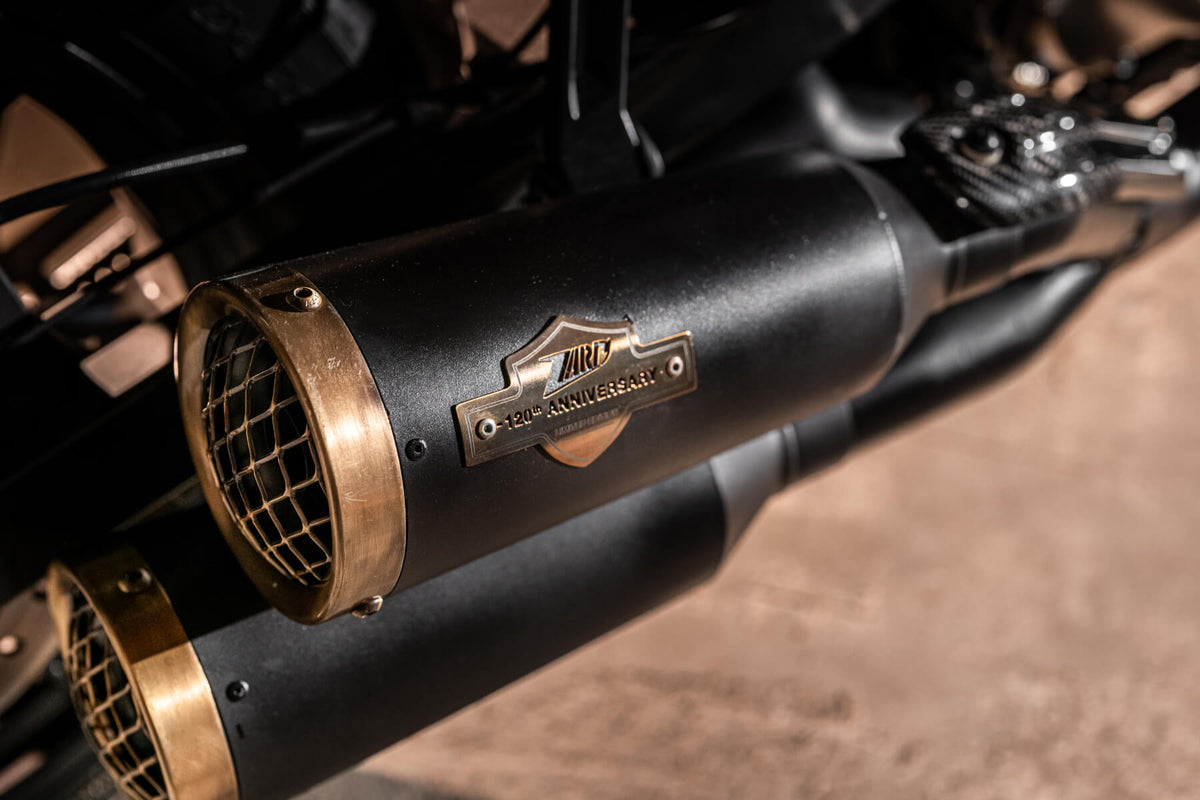 Zard 120th ANNIVERSARY LIMITED EDITION Full Exhaust for Harley Davidson Nightster 975 (2023+)