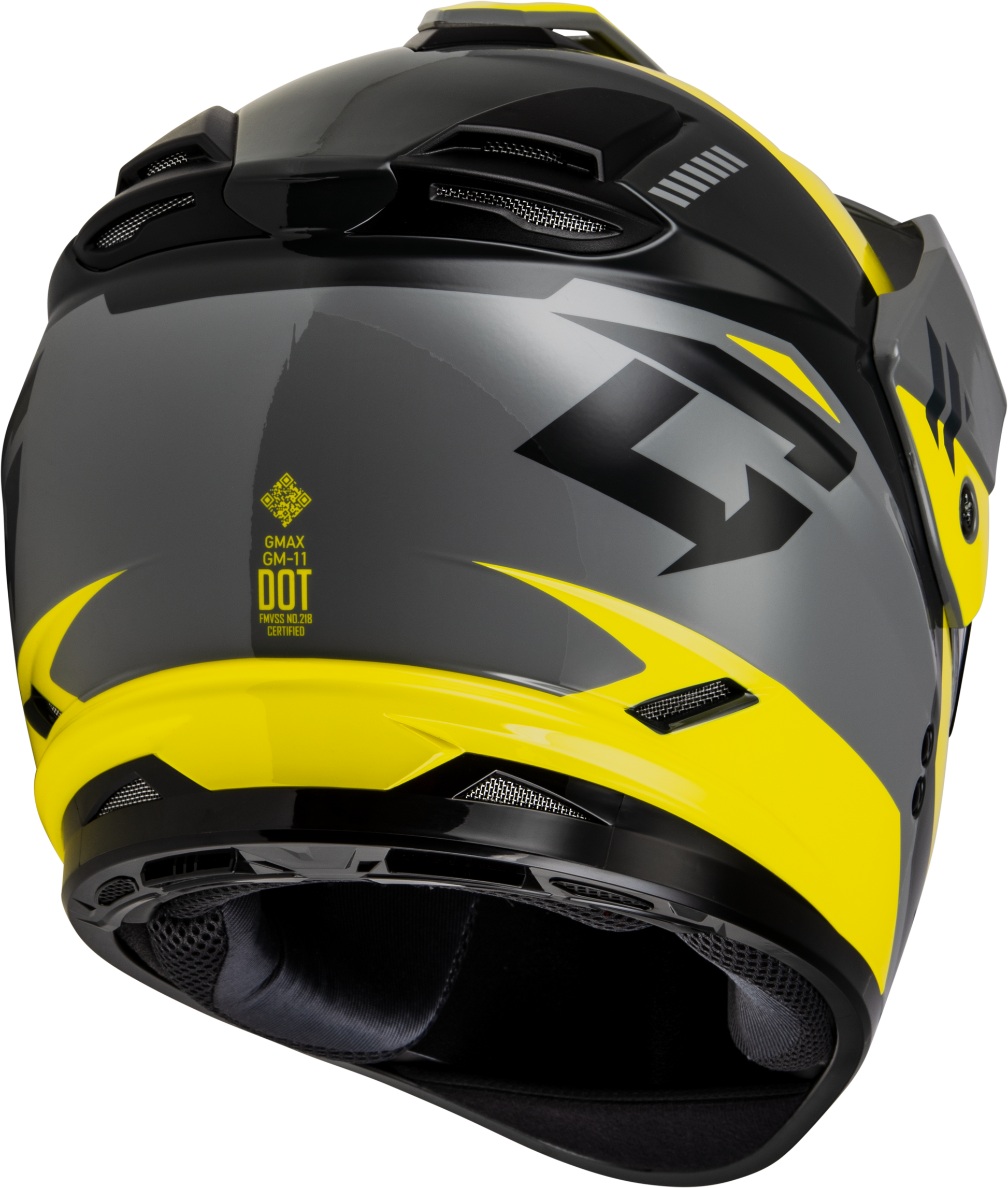 Gm 11s Ronin Snow Helmet Yellow/Silver/Grey Xs