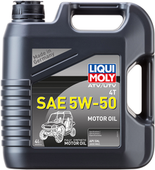 LIQUI MOLY ATV/UTV 4T Engine Oil - 5W-50 - 4 liter 20214