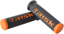 RISK RACING Grips - Fusion 2.0 - ATV - Orange 00292
