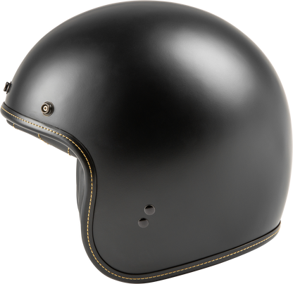 .38 Retro Helmet Matte Black Xl