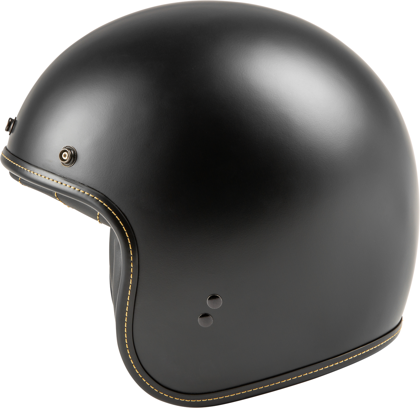 .38 Retro Helmet Matte Black Sm