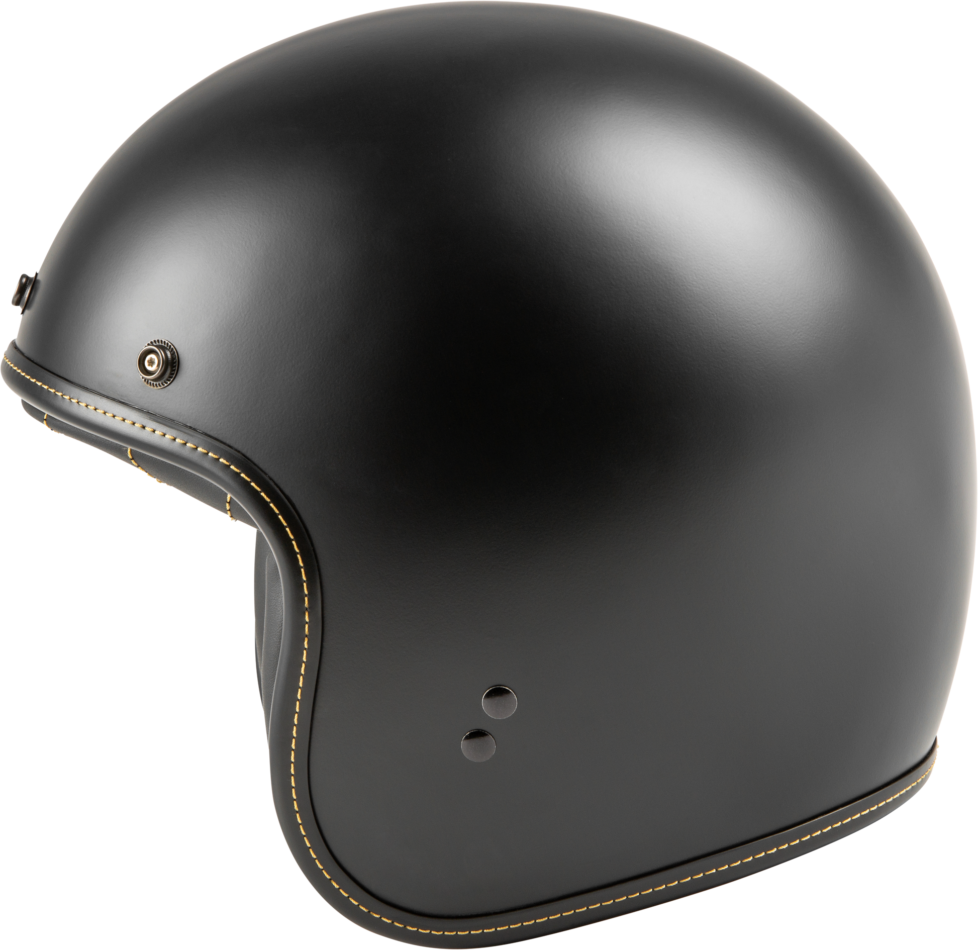 .38 Retro Helmet Matte Black Sm