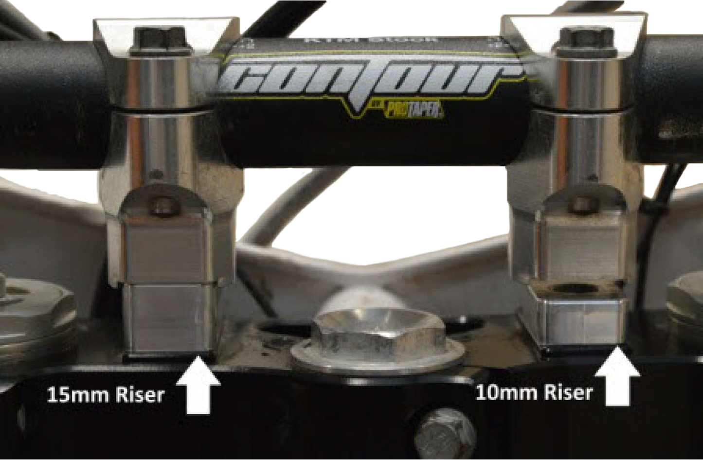 Handle Bar Risers Ktm/Hus Rectangle