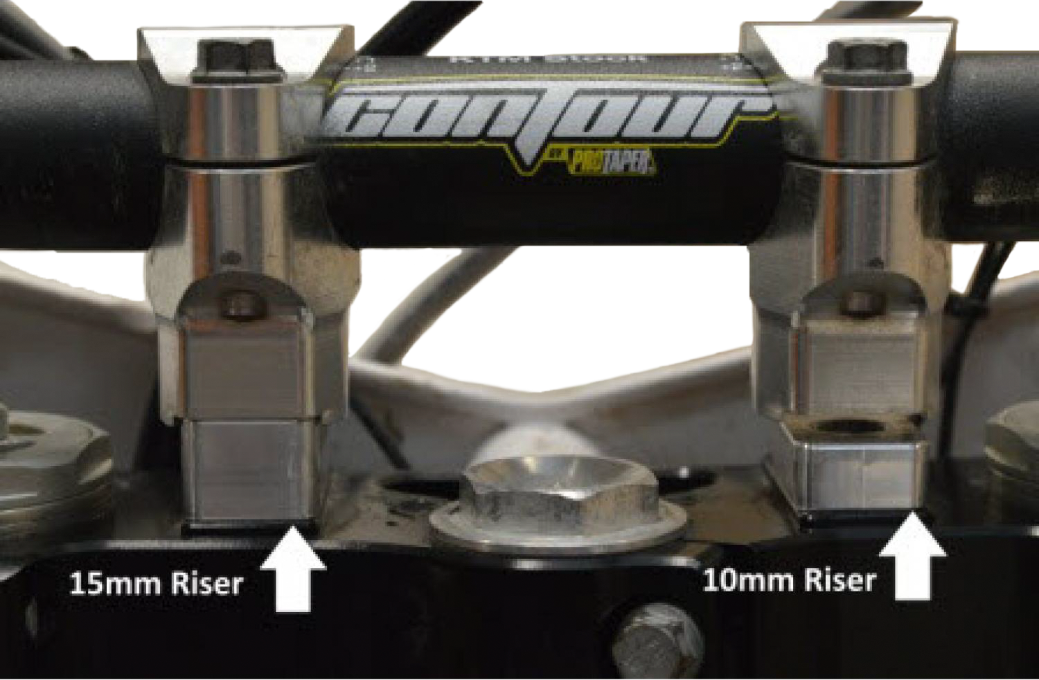 Handle Bar Risers Ktm/Hus Rectangle