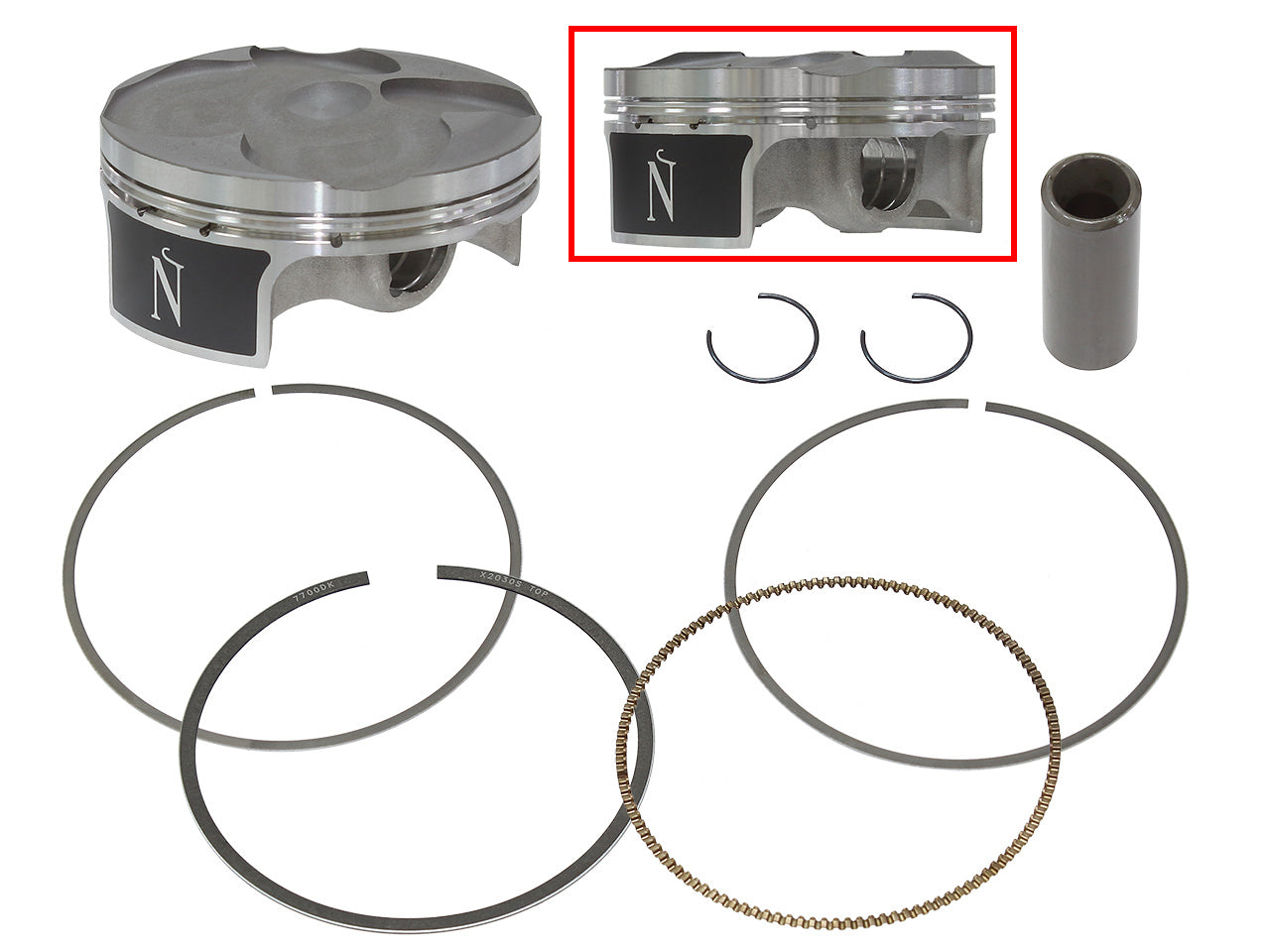Piston Kit Forged 76.96/Std 13.4:1 Suz