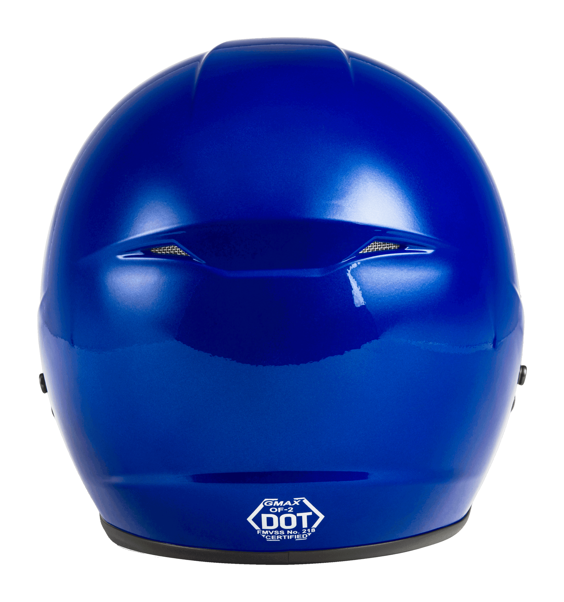 Of 2 Open Face Helmet Blue Lg