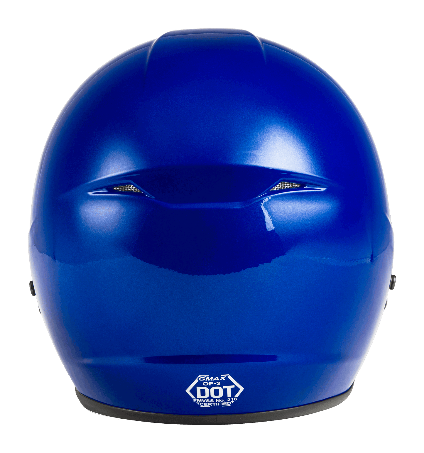Of 2 Open Face Helmet Blue Md
