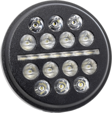 5.75" Led Hdlght Blk Buckshot