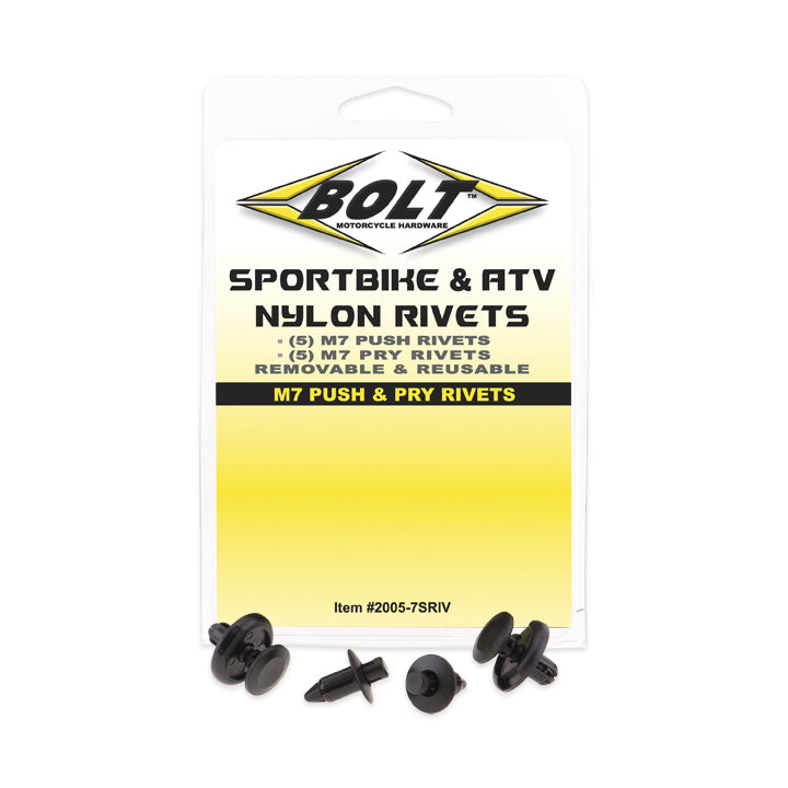 M7 Push & Pry Rivet Kit 5 Each 10/Pk