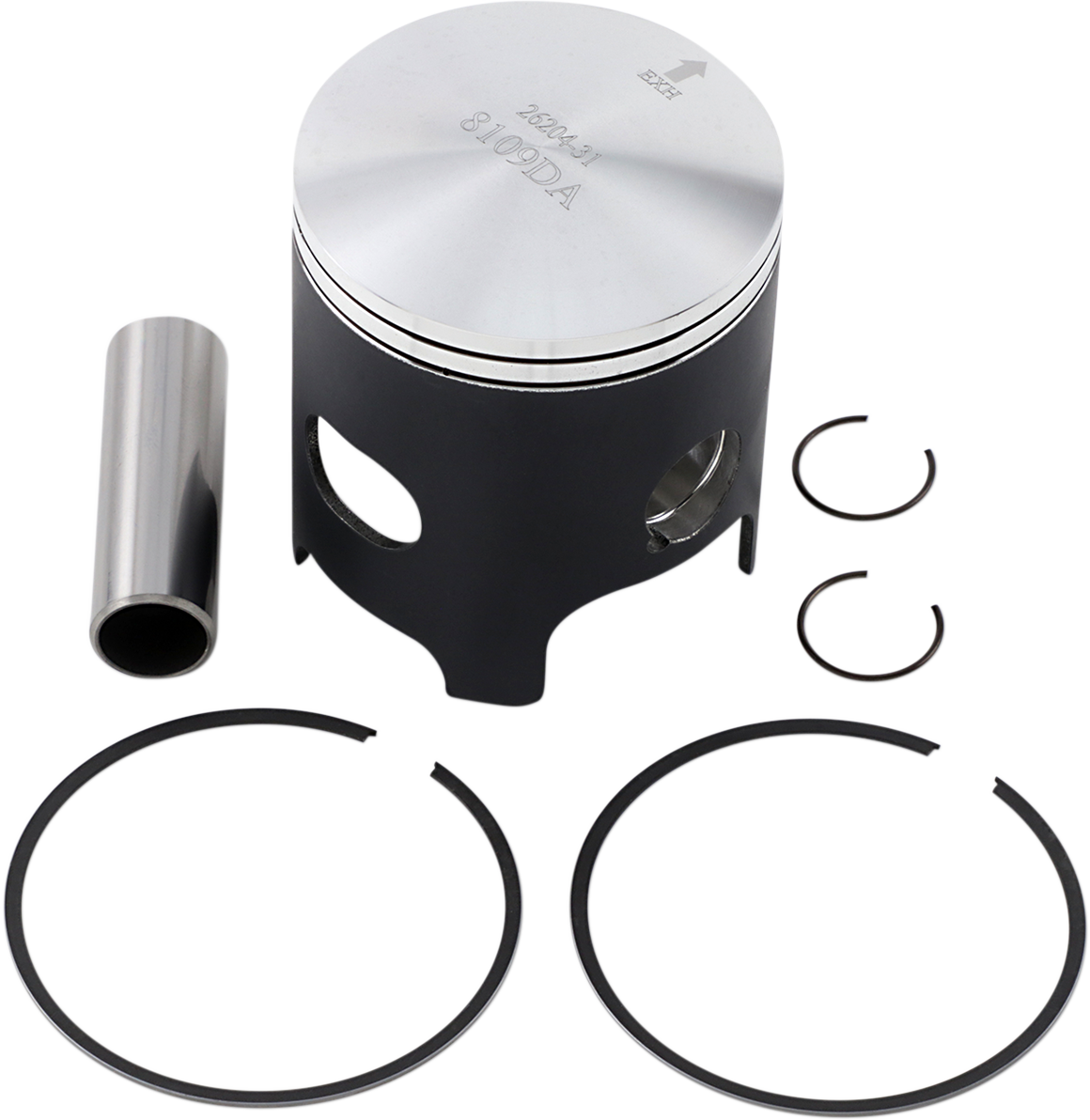 WOSSNER Piston Kit - 67.34 mm - Kawasaki 8109DA