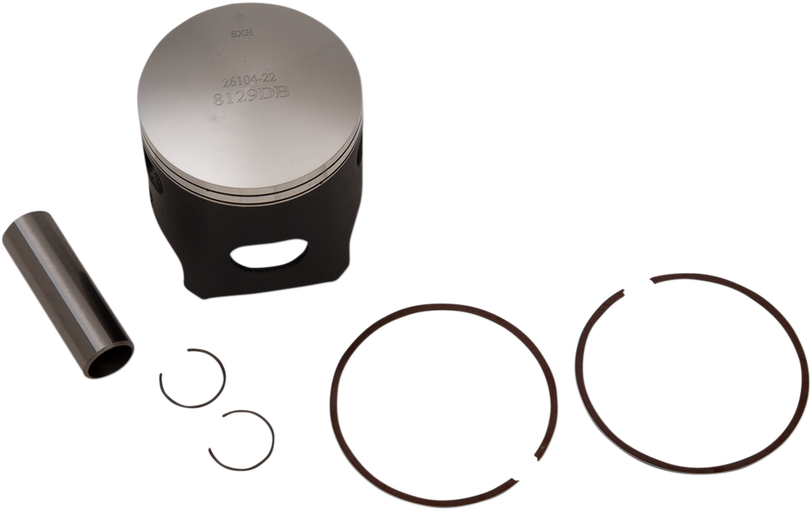 WOSSNER Piston Kit - 67.35 mm - Kawasaki 8129DB