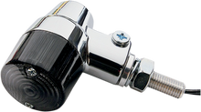 K&S TECHNOLOGIES Marker Light - Single Filament - Smoke/Chrome 25-8604