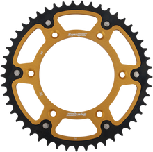 SUPERSPROX Stealth Rear Sprocket - 49 Tooth - Gold - Honda RST-210-49-GLD