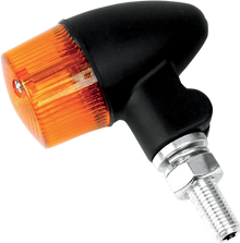 K&S TECHNOLOGIES Marker Light - Single Filament - Black/Amber - Style 2 25-8330BK