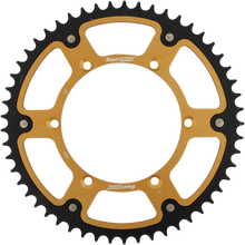 SUPERSPROX Stealth Rear Sprocket - 53 Tooth - Gold - Kawasaki/Suzuki RST-460-53-GLD