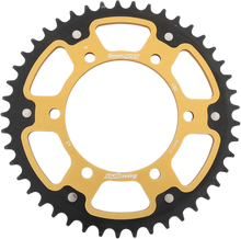 SUPERSPROX Stealth Rear Sprocket - 45 Tooth - Gold - Suzuki/Yamaha RST-480-45-GLD