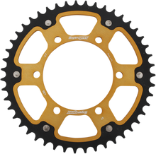 SUPERSPROX Stealth Rear Sprocket - 47 Tooth - Gold - Kawasaki/Yamaha/Suzuki RST-486-47-GLD