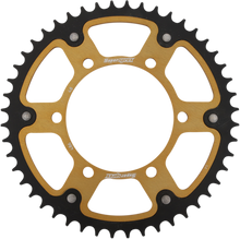 SUPERSPROX Stealth Rear Sprocket - 48 Tooth - Gold - Kawasaki/Yamaha/Suzuki RST-486-48-GLD