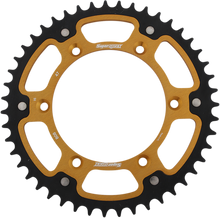 SUPERSPROX Stealth Rear Sprocket - 47 Tooth - Gold - Kawasaki/Suzuki RST-808-47-GLD