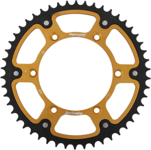 SUPERSPROX Stealth Rear Sprocket - 50 Tooth - Gold - Kawasaki/Suzuki RST-808-50-GLD