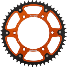 SUPERSPROX Stealth Rear Sprocket - 51 Tooth - Orange - Husaberg/Husqvarna/KTM RST-990-51-ORG