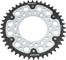 SUPERSPROX Stealth Rear Sprocket - 44 Tooth - Silver - Ducati RST-735-44-SLV