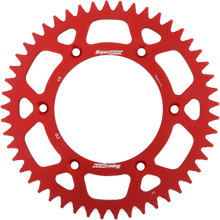 SUPERSPROX Rear Sprocket - Red - Honda - 49 Tooth RAL-210-49-RED