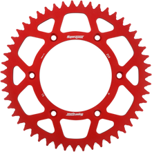 SUPERSPROX Rear Sprocket - Red - Honda - 51 Tooth RAL-210-51-RED