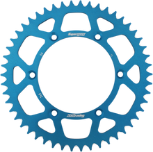 SUPERSPROX Rear Sprocket - Blue - Yamaha - 50 Tooth RAL-245-50-BLU