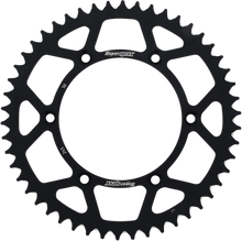 SUPERSPROX Rear Sprocket - Black - Yamaha - 50 Tooth RAL-245-50-BLK