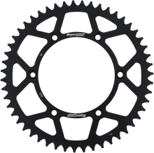 SUPERSPROX Rear Sprocket - Black - Yamaha - 51 Tooth RAL-245-51-BLK