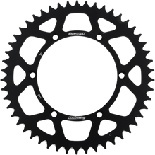 SUPERSPROX Rear Sprocket - Black - Kawasaki/Suzuki - 50 Tooth RAL-460-50-BLK