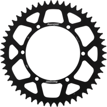 SUPERSPROX Rear Sprocket - Black - Kawasaki/Suzuki - 51 Tooth RAL-460-51-BLK