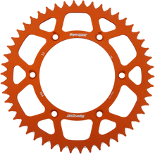 SUPERSPROX Rear Sprocket - Orange - KTM/Husqvarna/Husaberg - 50 Tooth RAL-990-50-ORG