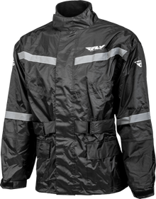 2 Piece Rain Suit Black 2x