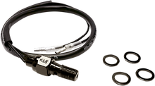 K&S TECHNOLOGIES Hydraulic Brake Light Switch - 1 mm - Black 12-0011B