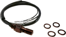 K&S TECHNOLOGIES Hydraulic Brake Light Switch - 3/8" Black 12-0020B