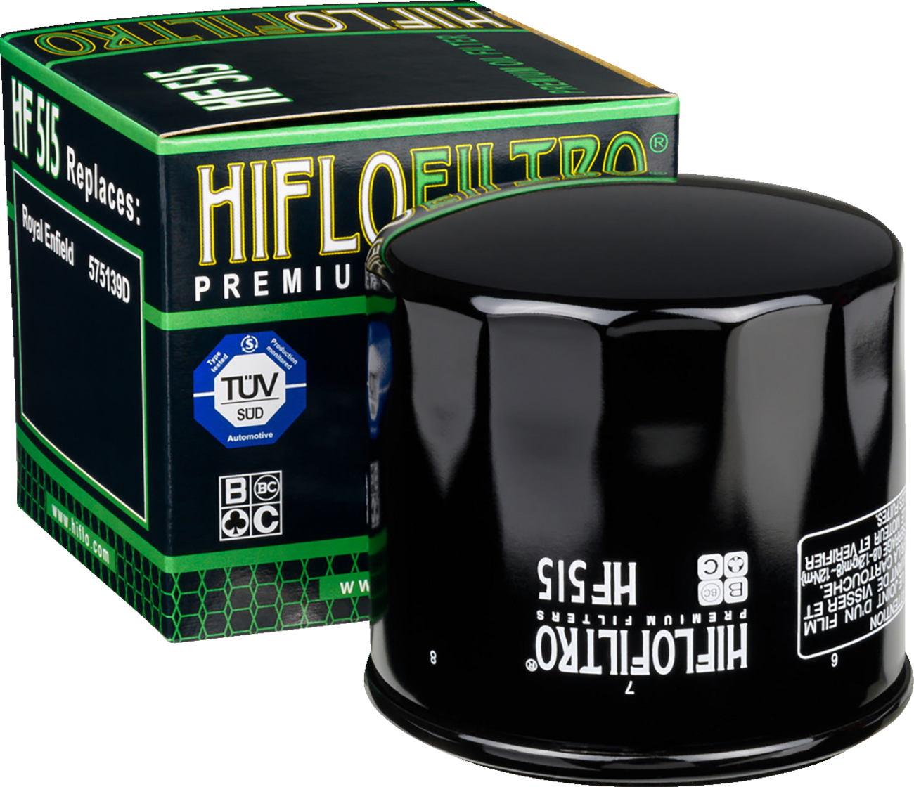HIFLOFILTRO Oil Filter - Black HF515