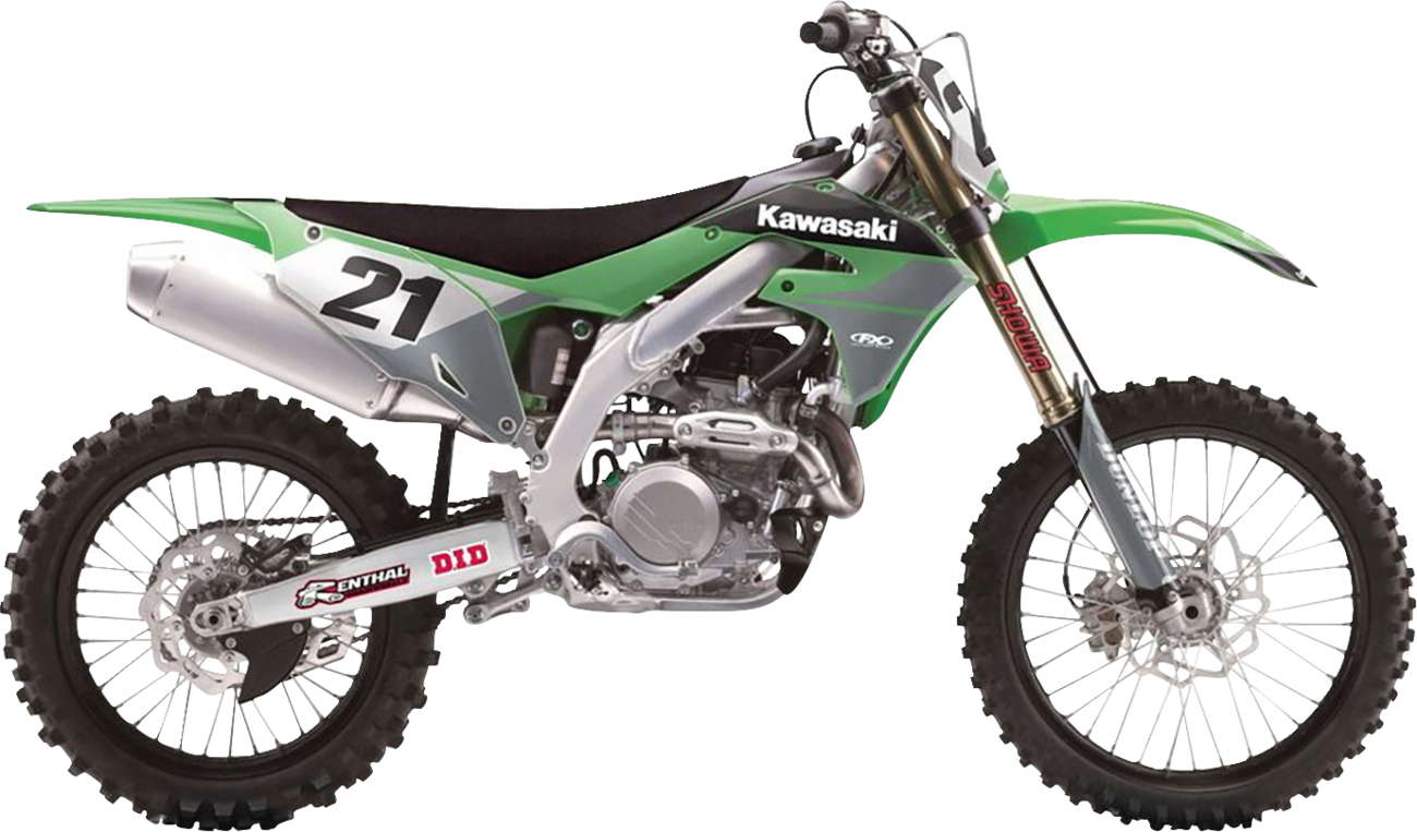 FACTORY EFFEX EVO 21 Graphic Kit - Kawaaki - KX 250/450 28-02150