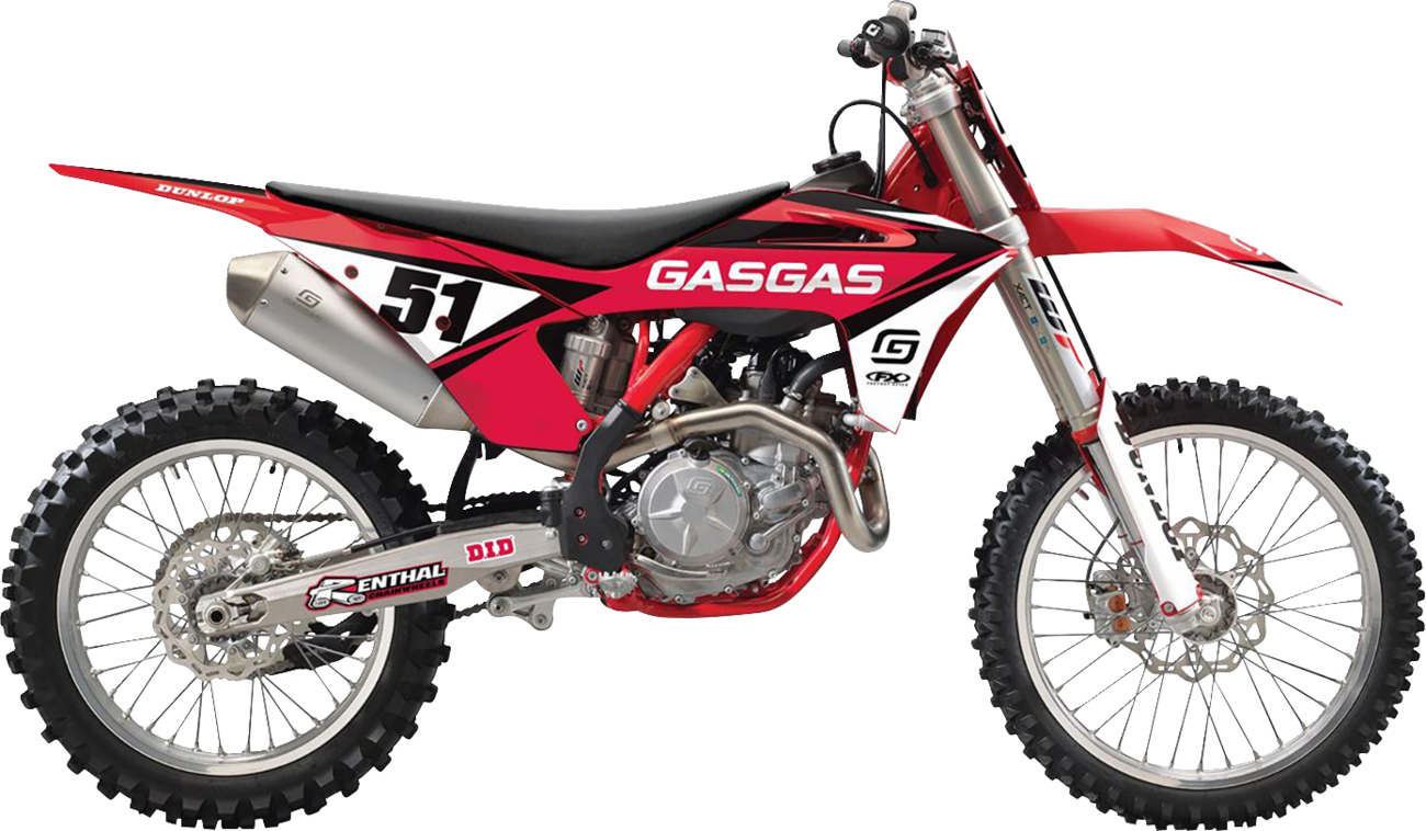FACTORY EFFEX EVO 21 Graphic Kit - Gas Gas - MC 125-450F/EX 300-450F 28-02730