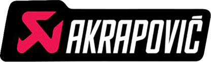 FACTORY EFFEX Logo Decals - AKRAPOVIC - 5 pack 28-90010