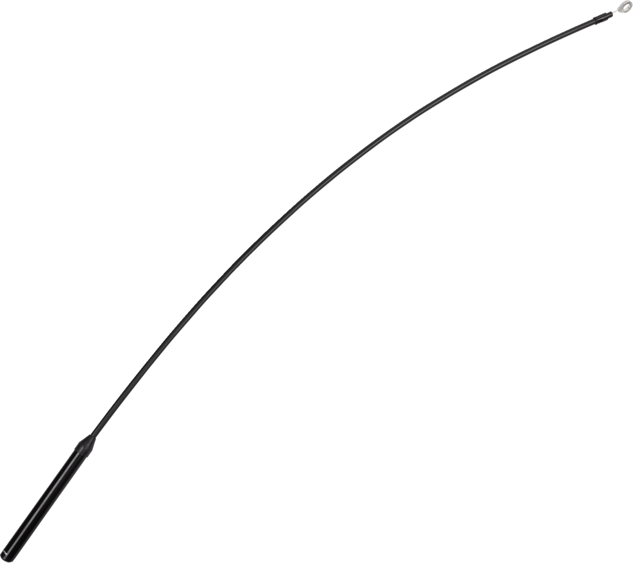 MOTION PRO Blackout Top Half Clutch Cable - -0.9" 06-2428