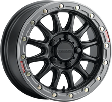 RACELINE WHEELS Wheel - Alpha - Front/Rear - Black/with Gun Metal Ring - 15x10 - 4/156 - +10 mm A14BG-51056+10